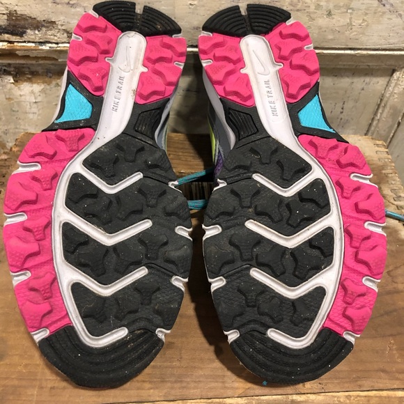 Nike Air Trail Multi-Colored Sneakers - Size 6.5 - Picture 4 of 4